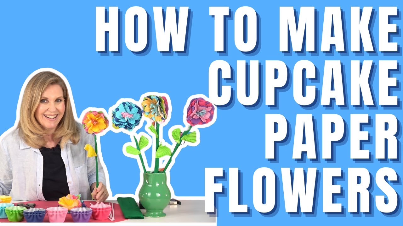 Easy Paper Flower Craft & Chant Tutorial | DIY Cupcake Liner Flowers for Kids