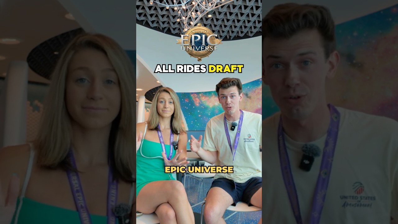 Epic Universe ALL RIDES DRAFT 💫🎢