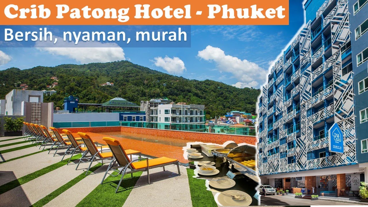 KE PHUKET NGINEP SINI AJA. MURAH, NYAMAN, BERSIH, DEKAT FOOD MARKET : The Crib Patong Hotel Phuket