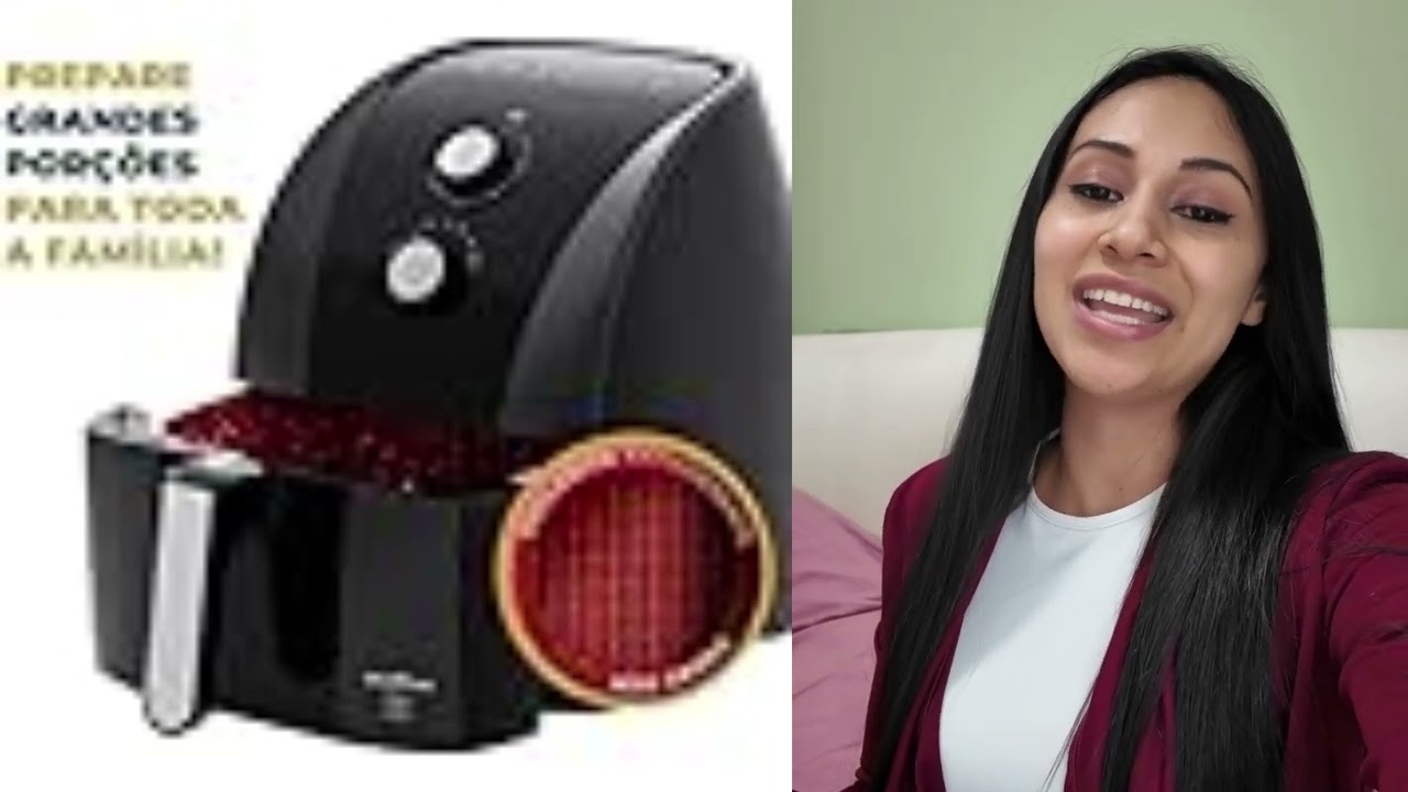 Fritadeira Air Fryer Brit&acirc;nia 5,5L 1500W BFR50 Redstone 127V -- Vale a Pena? e bom?