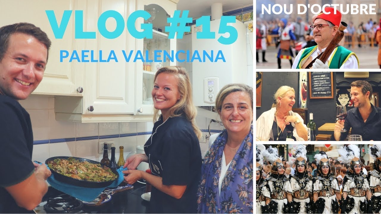 VLOG VALENCIA #15: PAELLA MAKEN & FEESTWEEK! || NOSVEMOS.NL
