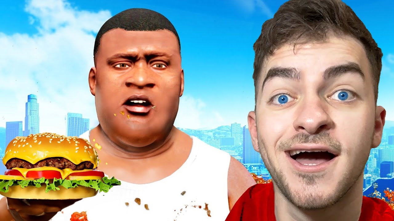 פרנקלין הפך לשמן בGTA V!