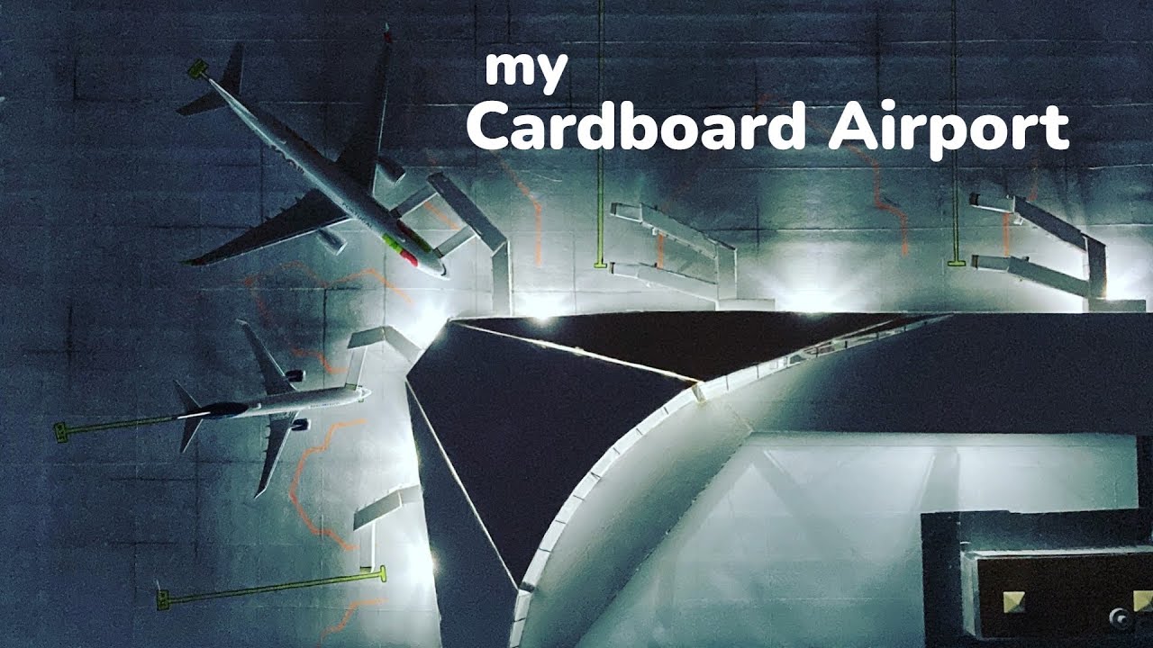 1 Month Timelapse | Building Homemade Model Airport