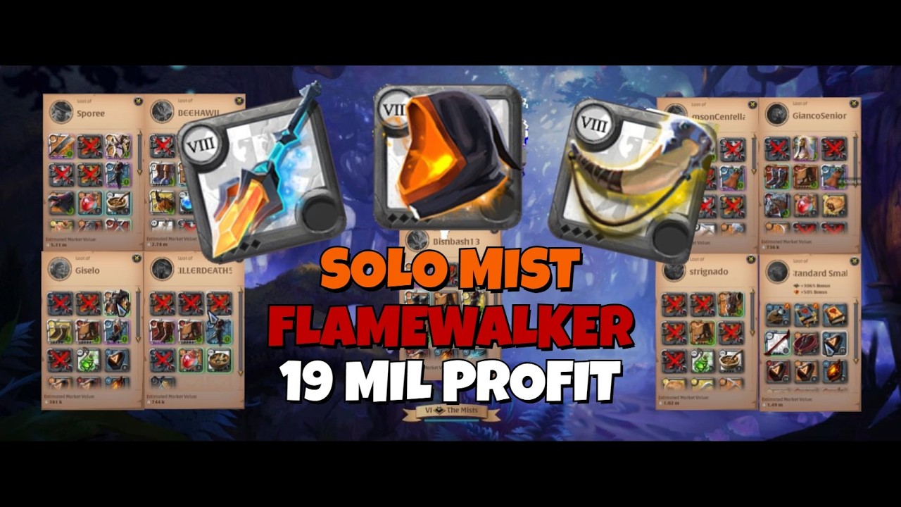 Ignite 🔥| Solo Mist | Albion Online | Tales from the Mists #20