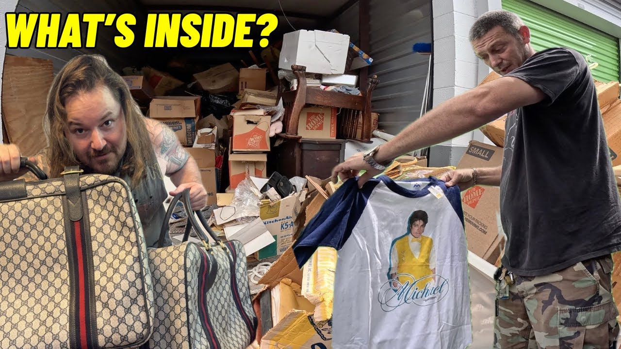 STORAGE UNIT FINDS! INSANE VINTAGE FINDS!