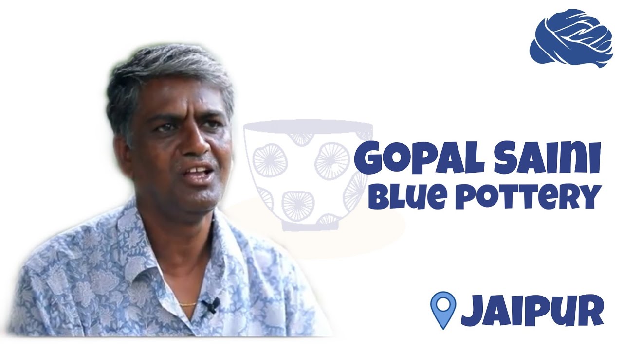 Jaipur Blue Pottery - Gopal Saini - Jaipur | Rajasthan Studio Art Experiences (Archive)