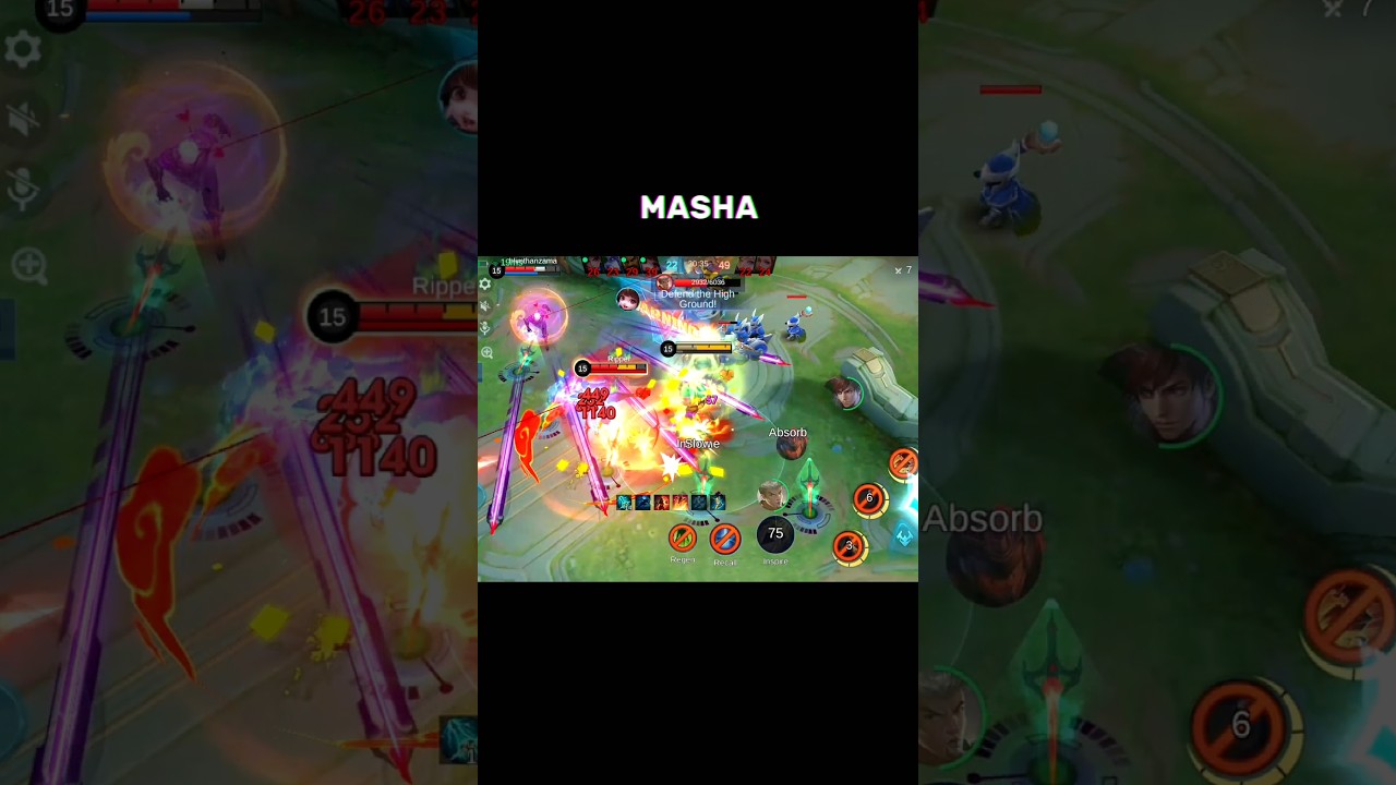 Masha with inspire combo ...😈 
