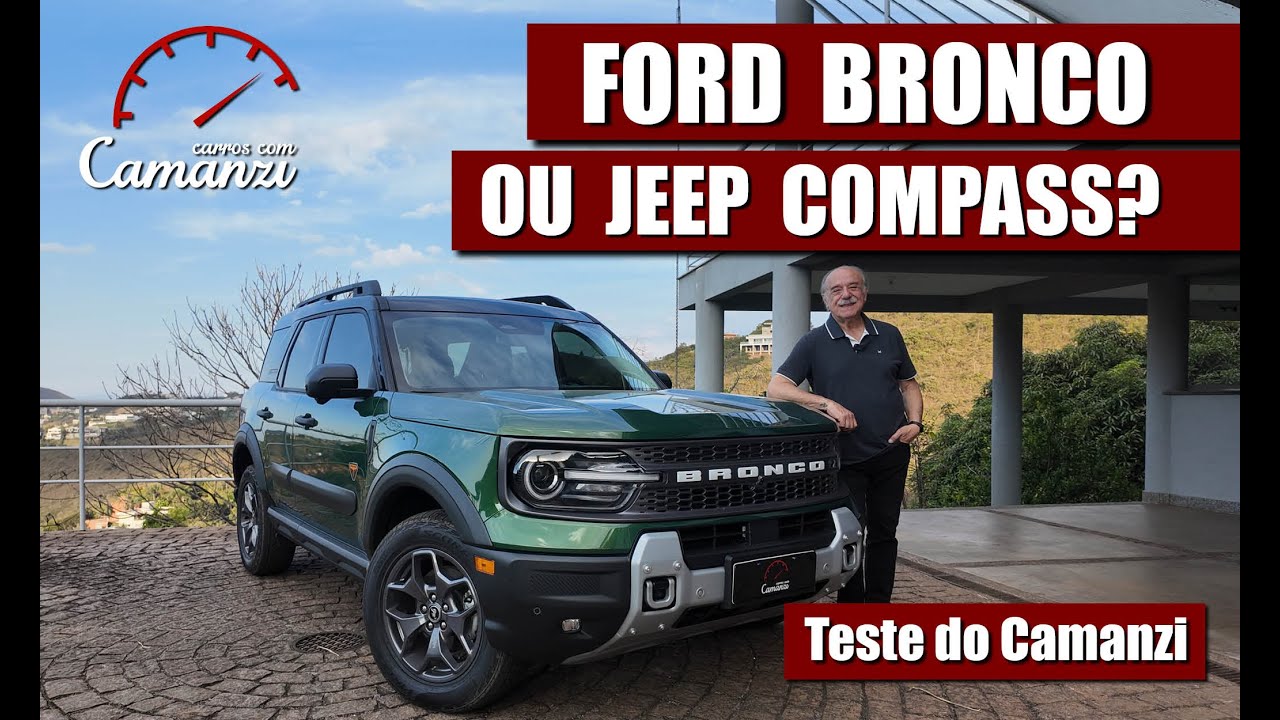 Ford Bronco ou Compass? Respondendo dúvidas sobre o SUV da Ford no #TesteDoCamanzi