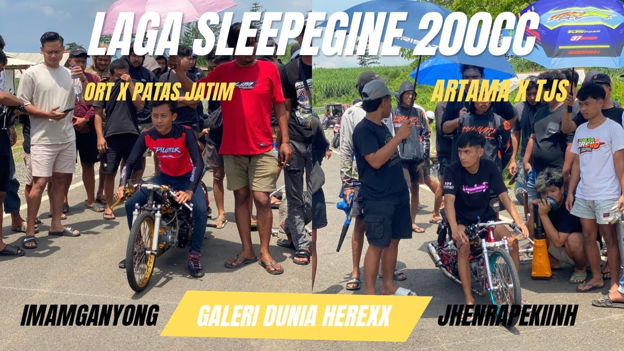 LAGA SLEEP EGINE 200CC‼️IMAMGANYONG VS JHENDRAPEKING 😱