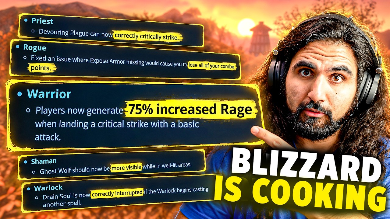 WoW Forever Just REBALANCED EVERY CLASS | Massive Lvl 30 Beta Patch Breakdown