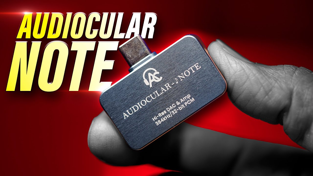 AUDIOCULAR NOTE Hi-Res Portable DAC & AMP: ULTIMATE REVIEW // Vs. AURA/Spark & ​​Allegro Mini ⚡