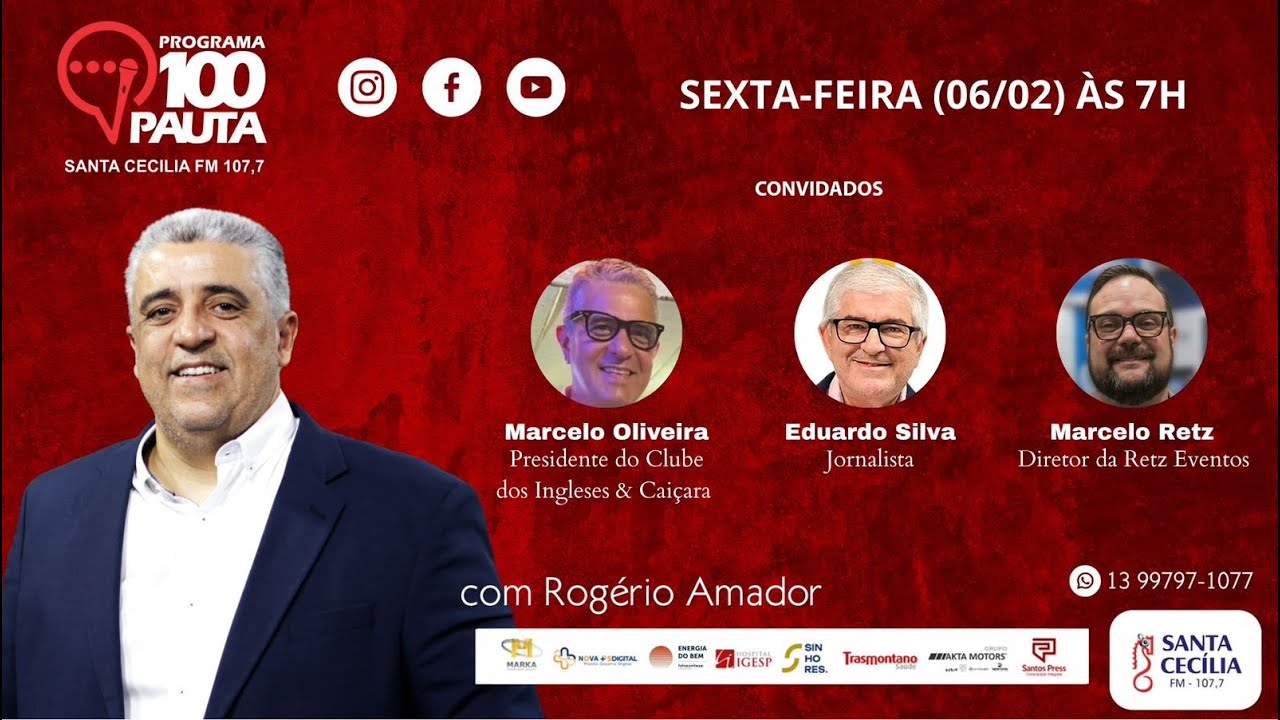 Programa 100 Pauta - 06/02/2026