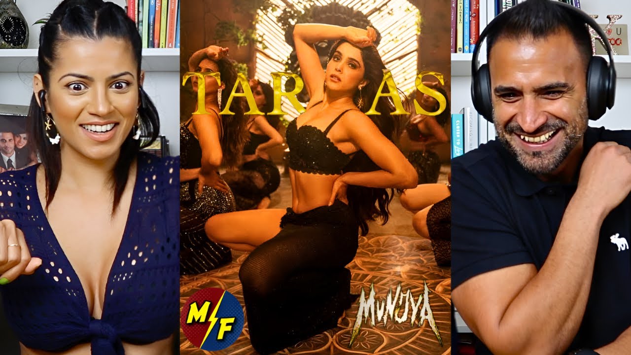 Taras - Reaction | Munjya | Sharvari & Abhay | Sachin-Jigar, Jasmine Sandlas | Amitabh Bhattacharya