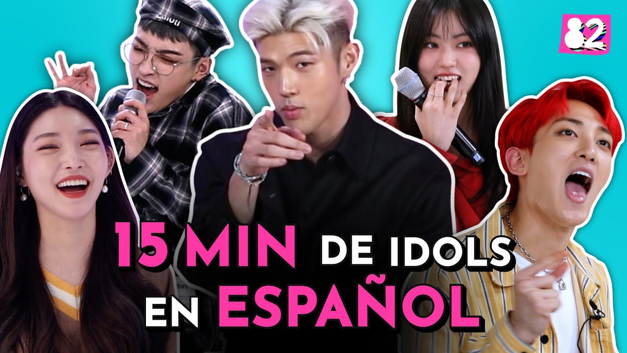 K-pop Idols que hablan español mejor que tú | 2019 Kpop Idols Campeones de español en hola82