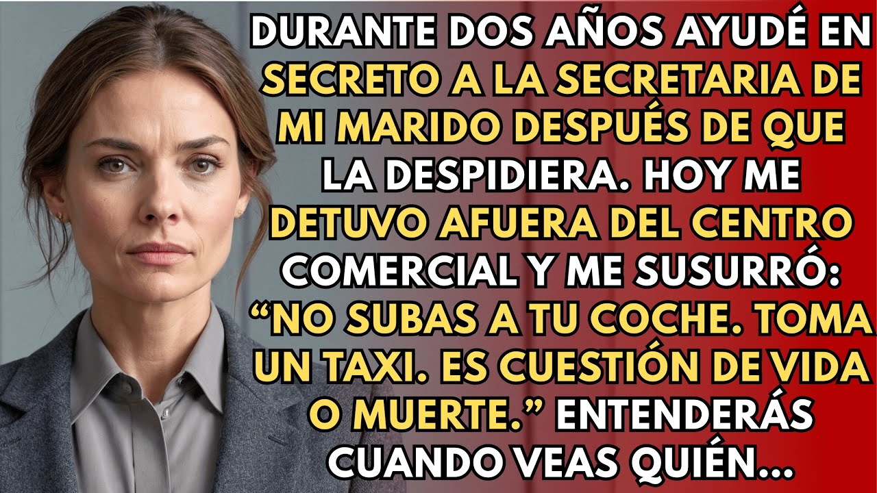 Ayudé en secreto a la secretaria que mi marido despidió brutalmente. Un día apareció y…
