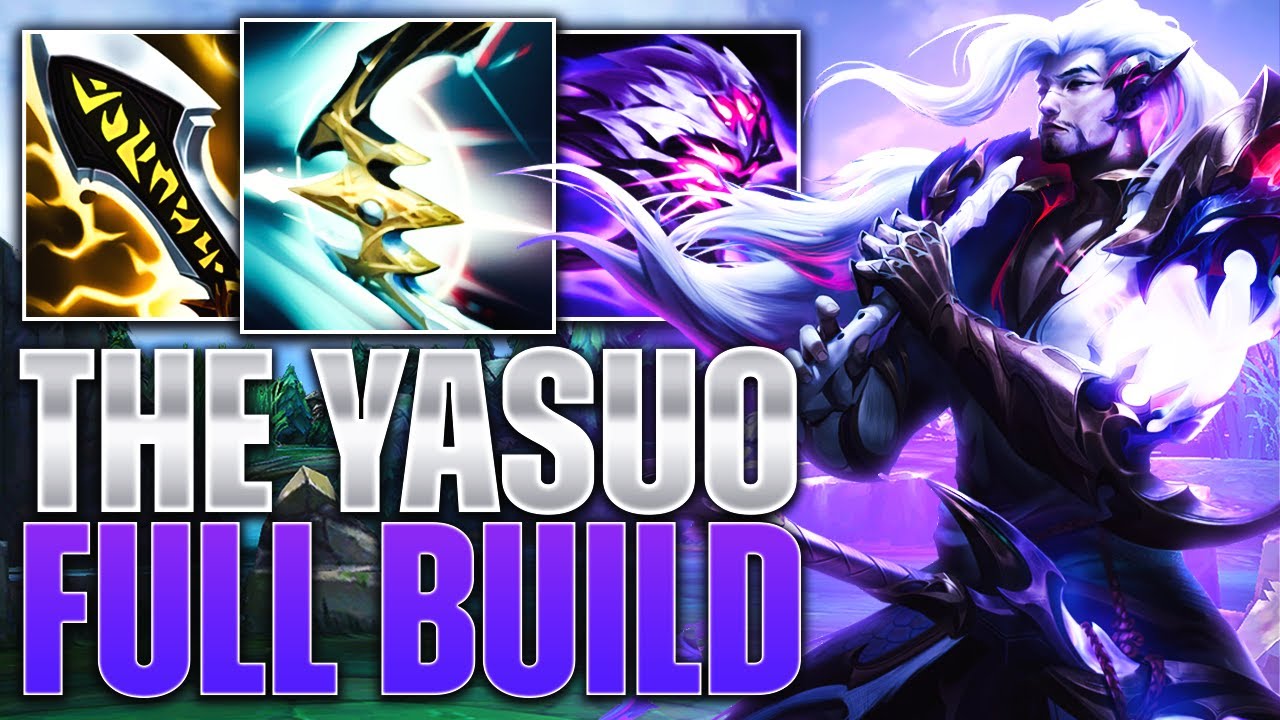 THIS IS WHAT A *FULL* YASUO BUILD LOOKS LIKE!