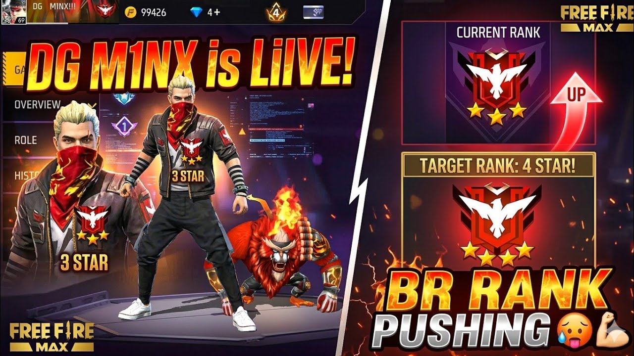 “Heroic Rank Push Live 🔥 | DG M1NX Gameplay”