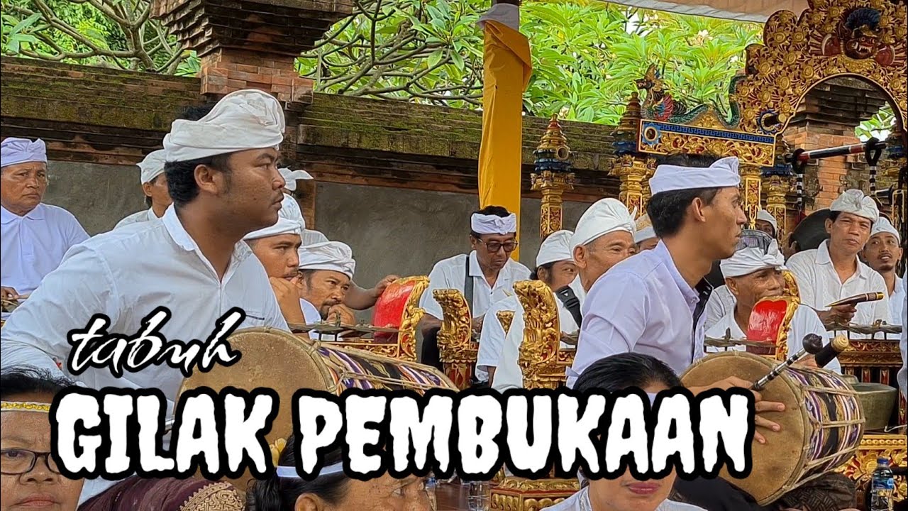 TABUH GILAK PEMBUKA
