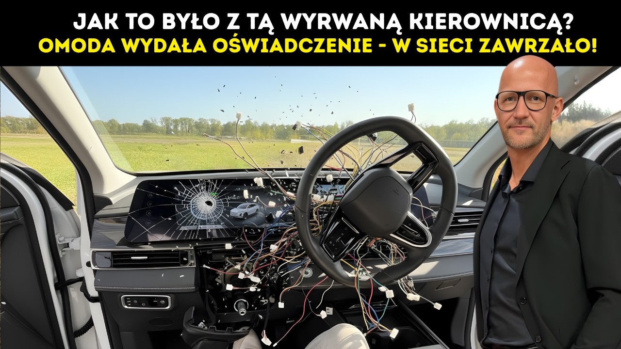 Jak to było z tą wyrwaną kierownicą w Omoda 5?