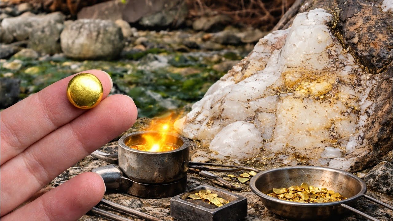 Quartz, Fire, and $5K Gold — Full Story