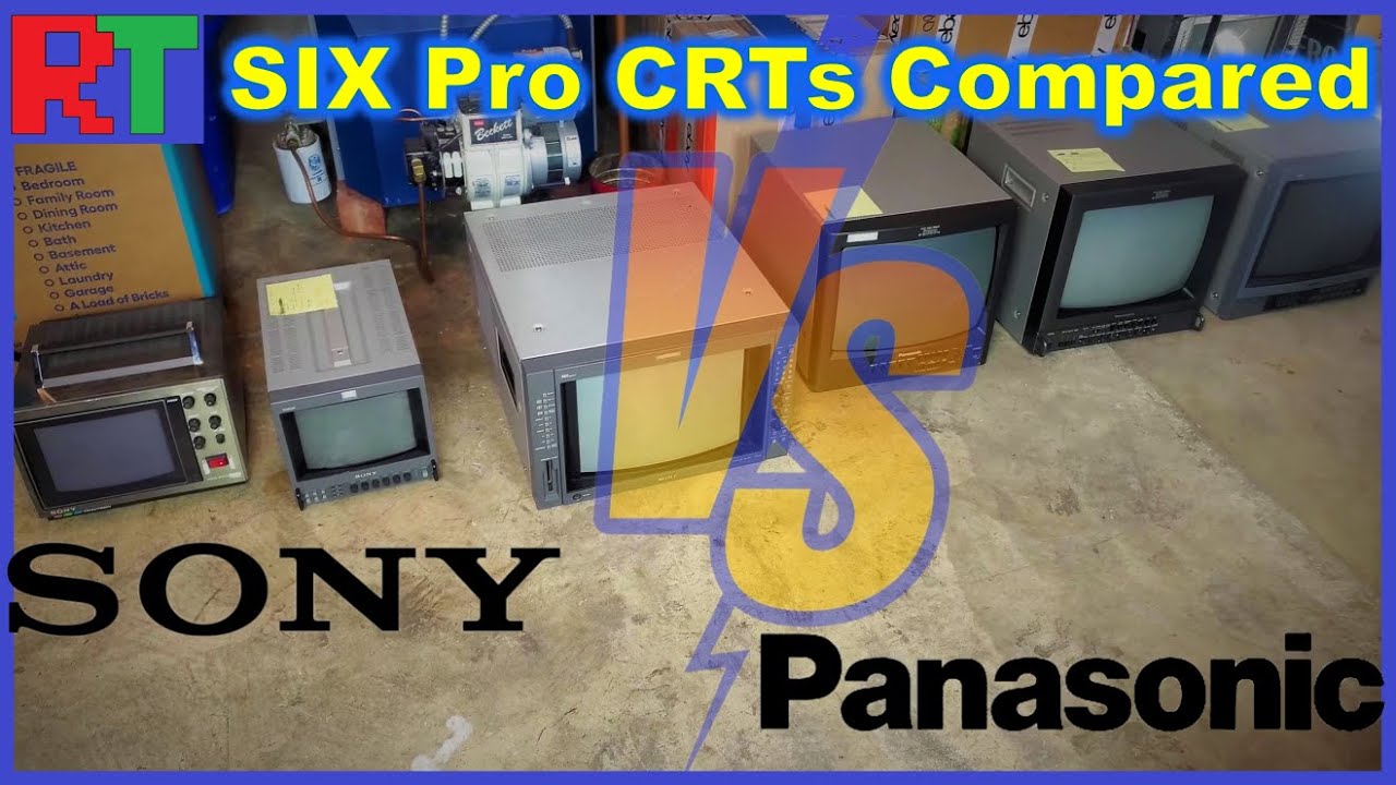 Shadow Mask VS Trinitron 📺 | These Six Pro CRTs are ready to go!