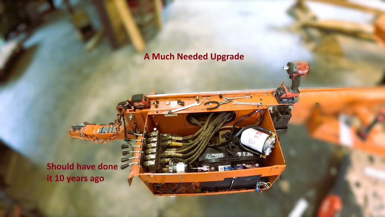 Adding upgrades to our 10-year-old Wood Mizer LT35 sawmill