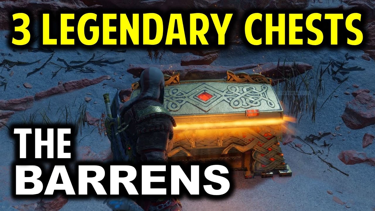 The Barrens Legendary Chests Locations | God of War Ragnarok