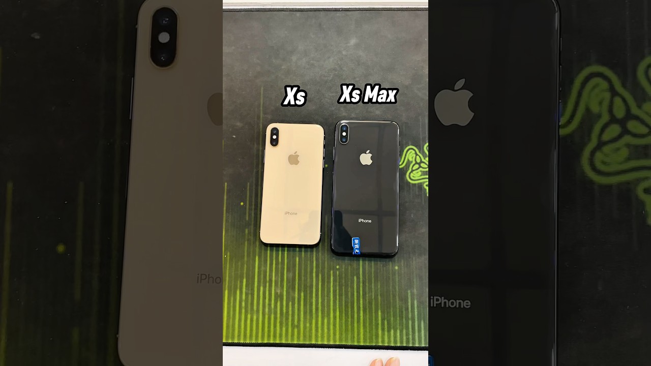 iPhone Xs Vs iPhone Xs Max || Reboot Test! #shorts
