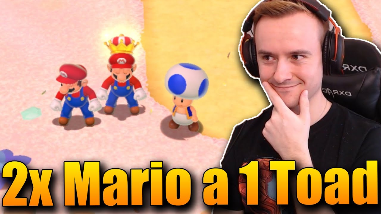 MNOŽÍME S MAKKY MARIA A TOADA! - Super Mario 3D World #5 w/@Makousek
