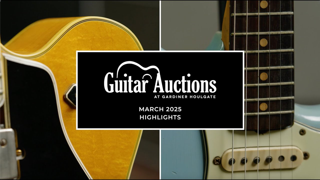 March 2025 Guitar Auction Highlights | March 2025 Gear Demos | Guitar Auctions at GH