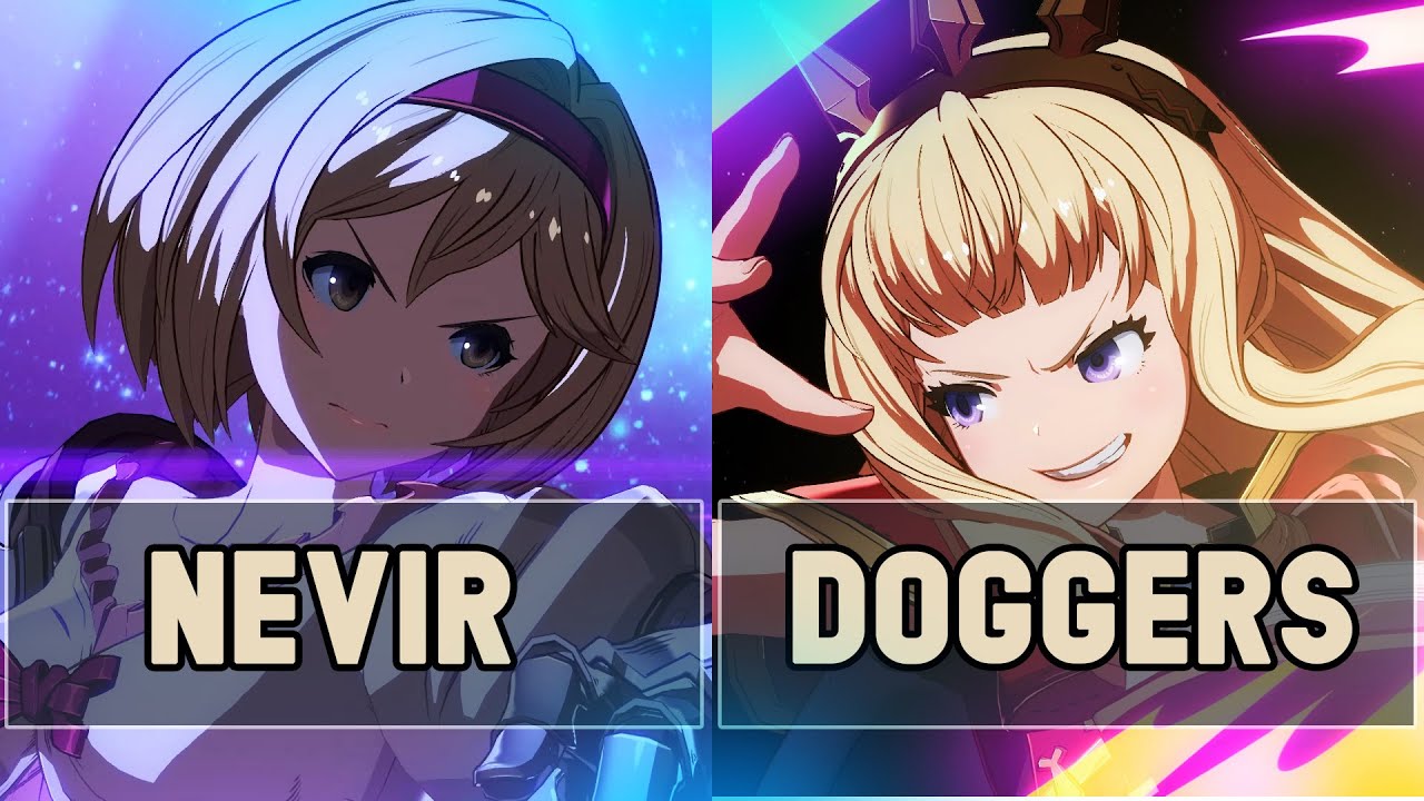 GBVS: NEVIR (Djeeta) Vs Doggers (Cagliostro) | High Level Gameplay.