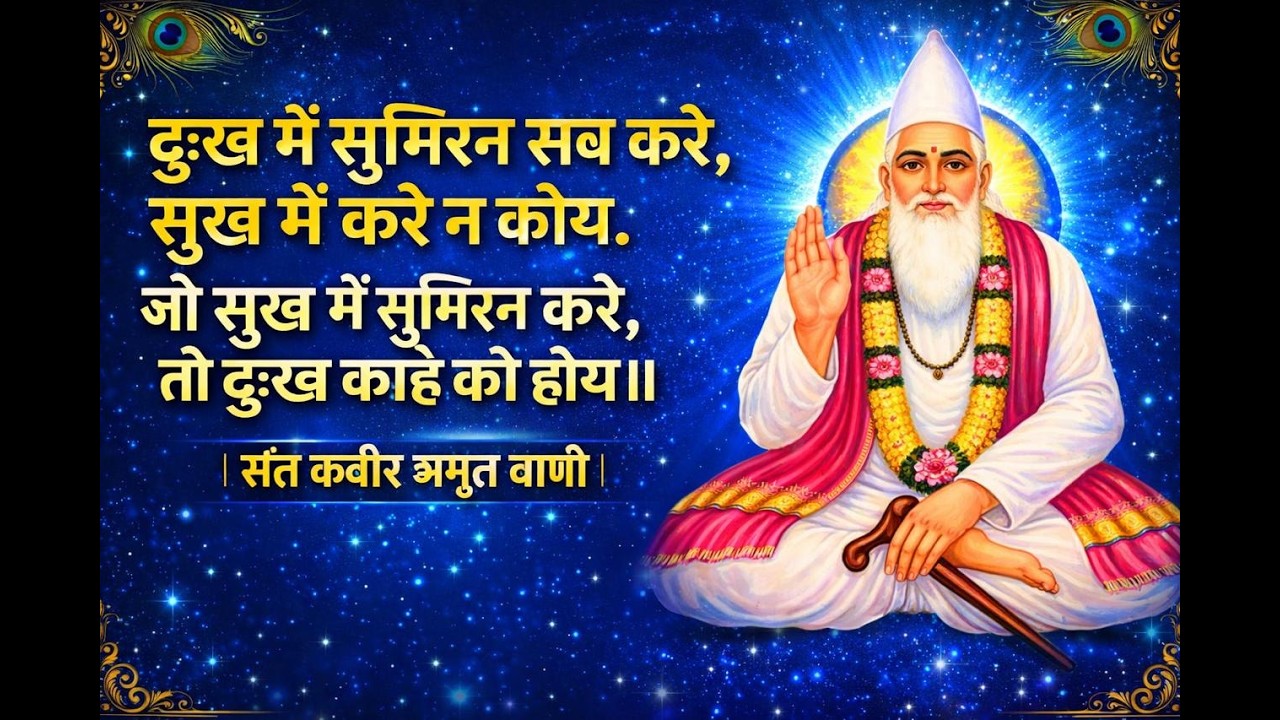 “दुःख में सुमिरन सब करें, सुख में करे न कोय।जो सुख में सुमिरन करे, तो दुःख काहे को होय॥”