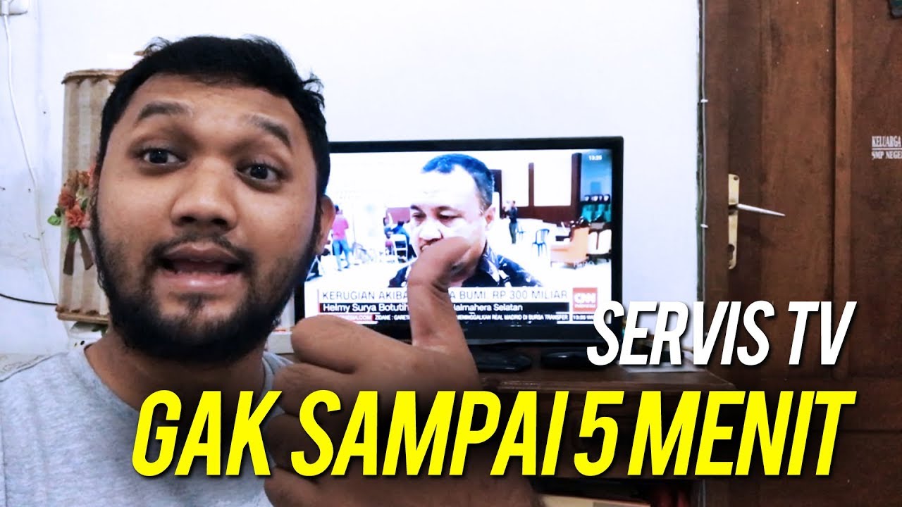 MUDAH SEKALI!!! - CARA SERVIS TV SHARP LAMA HIDUPNYA