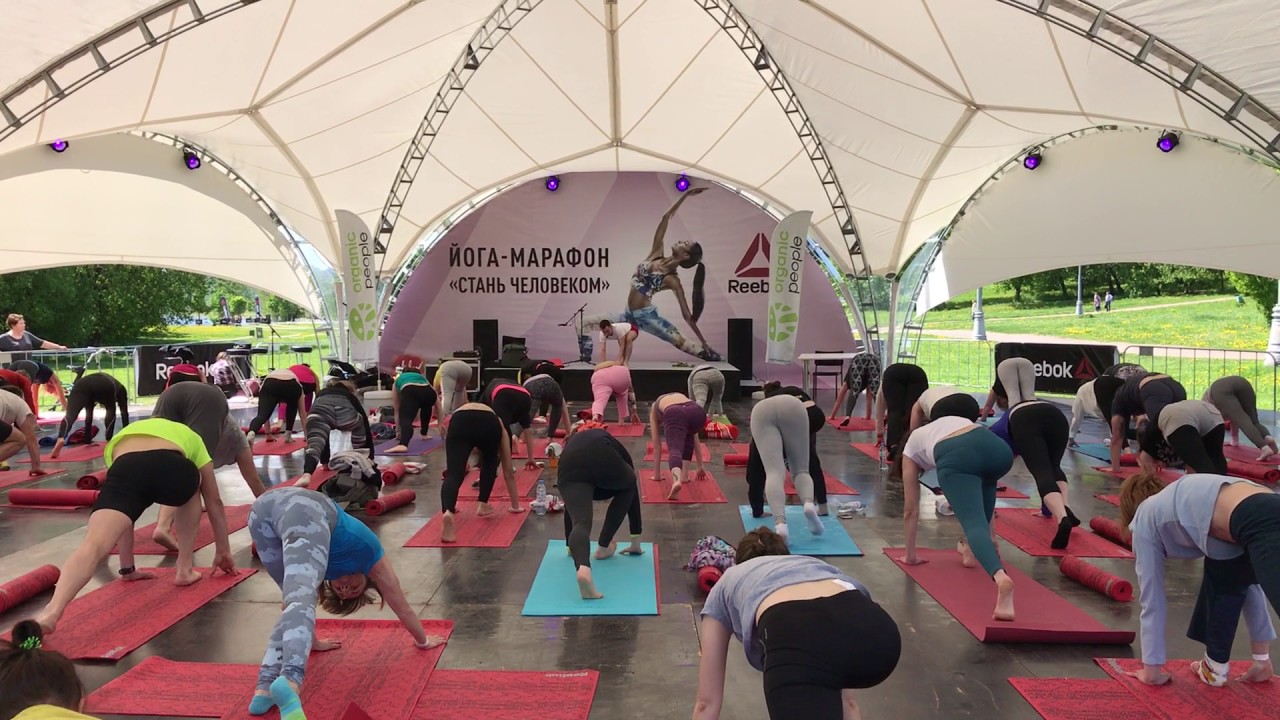 Преподаватель YOGA PRACTIKA на йога-марафоне