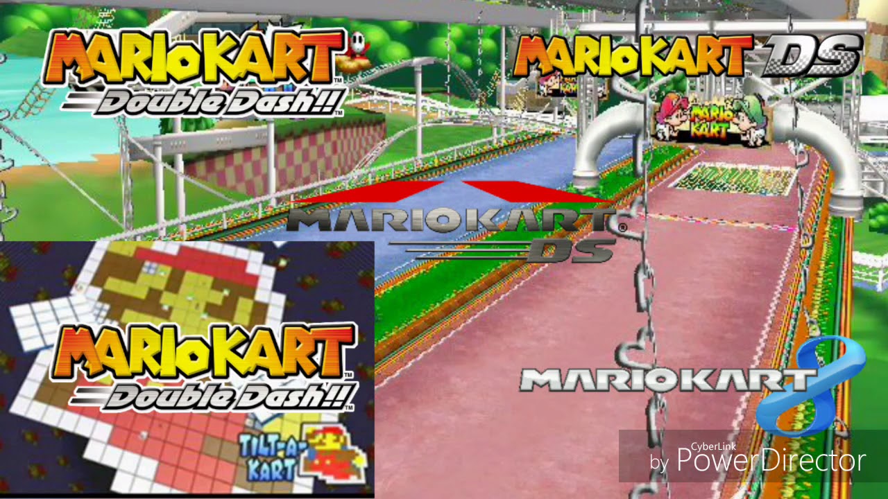 [ULTIMATE MASHUP] Mario Kart Double Dash!!: Baby Park Mashup (Original+Tilt-a-Kart+DS Beta+DS+Wii U)