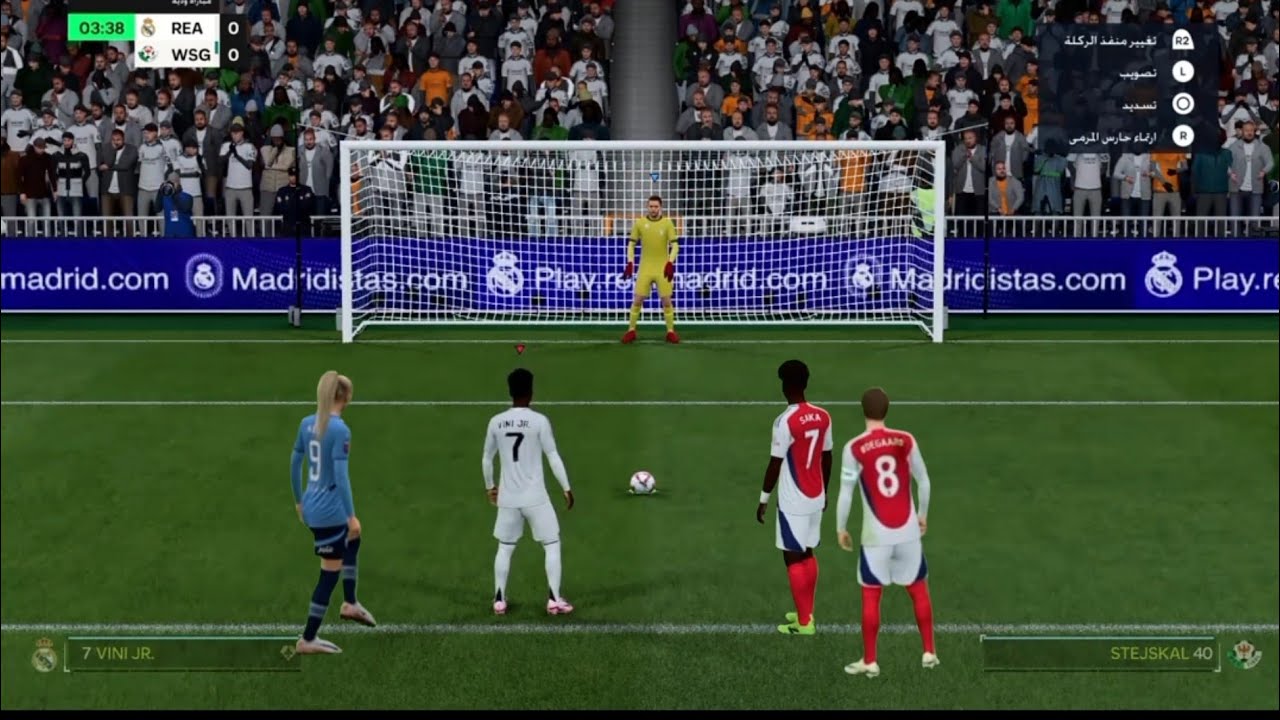 New penalty style in EA fc 25 ps4™