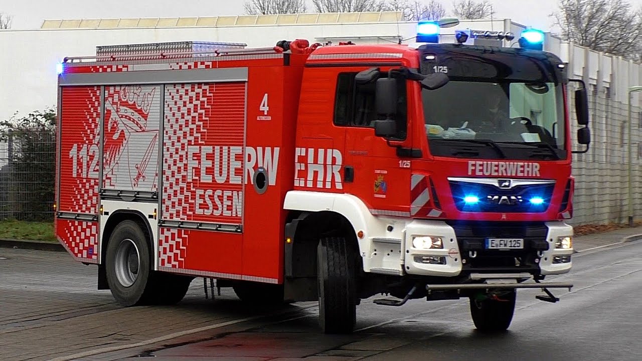 [FEUERWEHR ESSEN] - Einsatzfahrten Feuerwehr & Rettungsdienst von der Feuerwache 4!