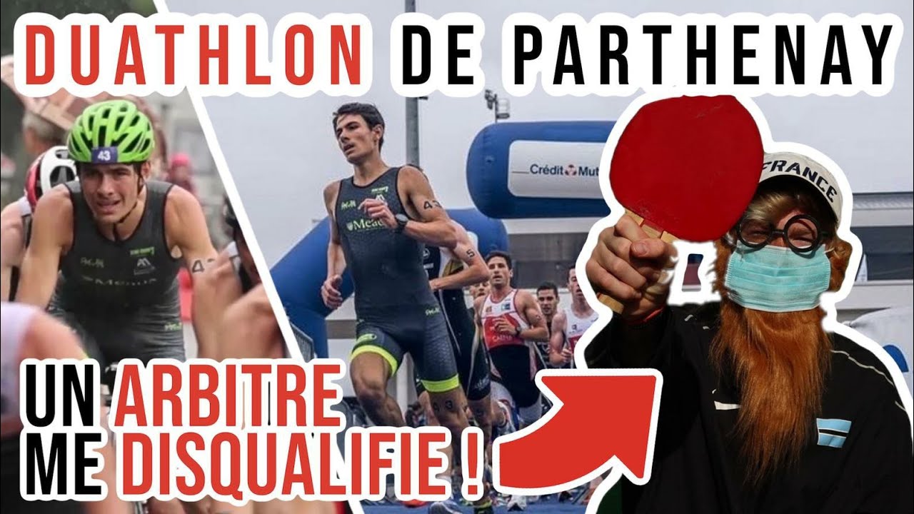 Je me fais disqualifier de la course  - Je vous explique Pourquoi - Grand Prix Duathlon Parthenay D1