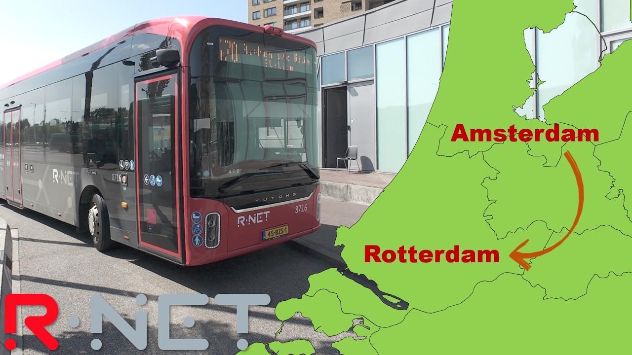 Can You Travel From Amsterdam to Rotterdam Using ONLY R-net?