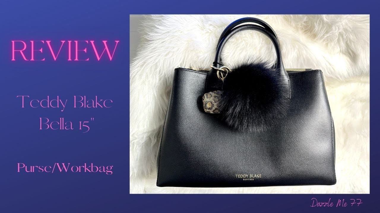 Teddy Blake Bella 15” Review! As Workbag and Purse #teddyblake