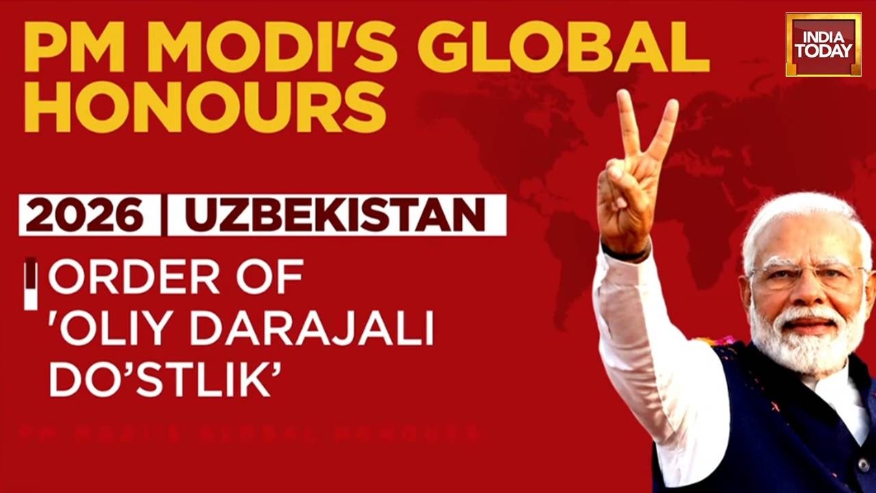 PM Modi Awarded With Uzbekistan's Highest State Honour: Long-Term Uranium Deal Agreed | India Today