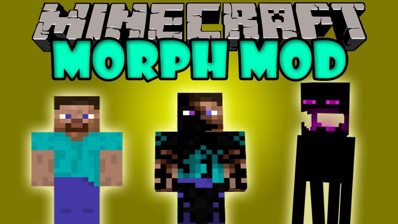 MORPH MOD - Transformate en cualquier MOB - Minecraft mod 1.6.4,1.7.2 y 1.7.10 Instalacion ESPA&Ntilde;OL