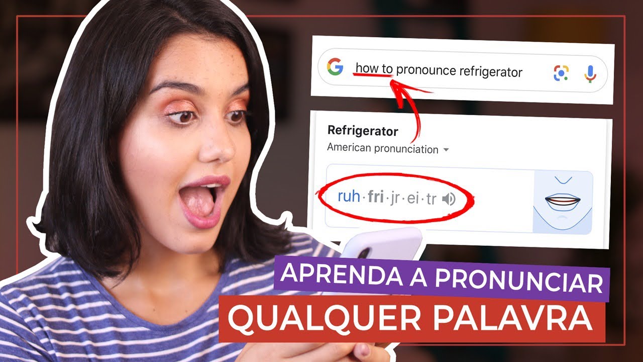 SAIBA PRONUNCIAR QUALQUER PALAVRA EM INGLÊS COM ESSA DICA