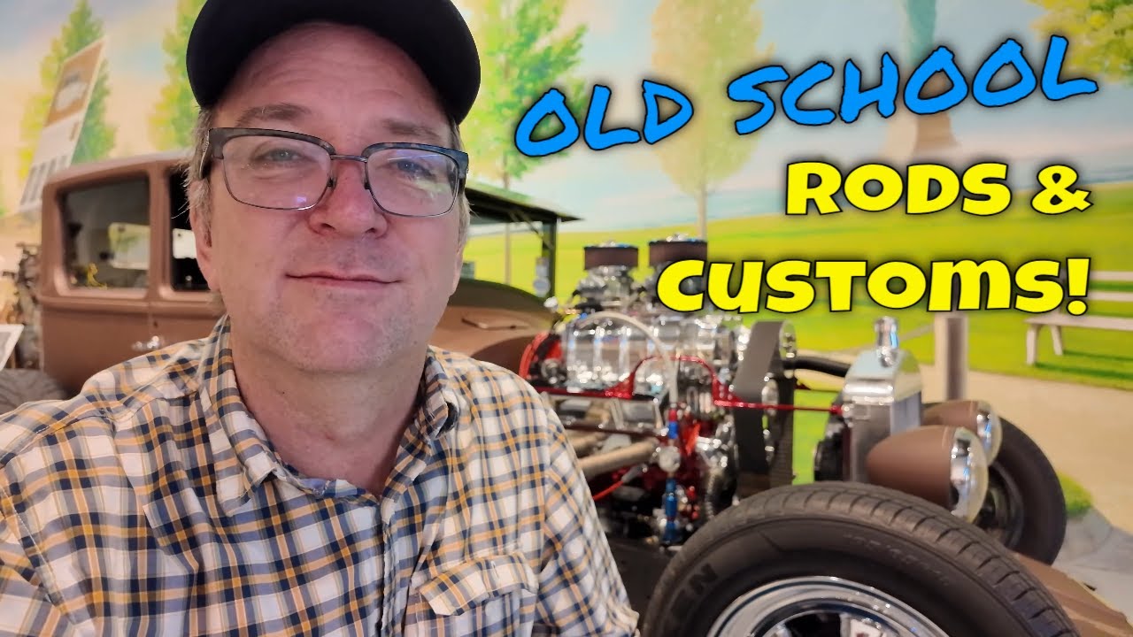Old School Rods & Customs Exhibit at the AACA Museum