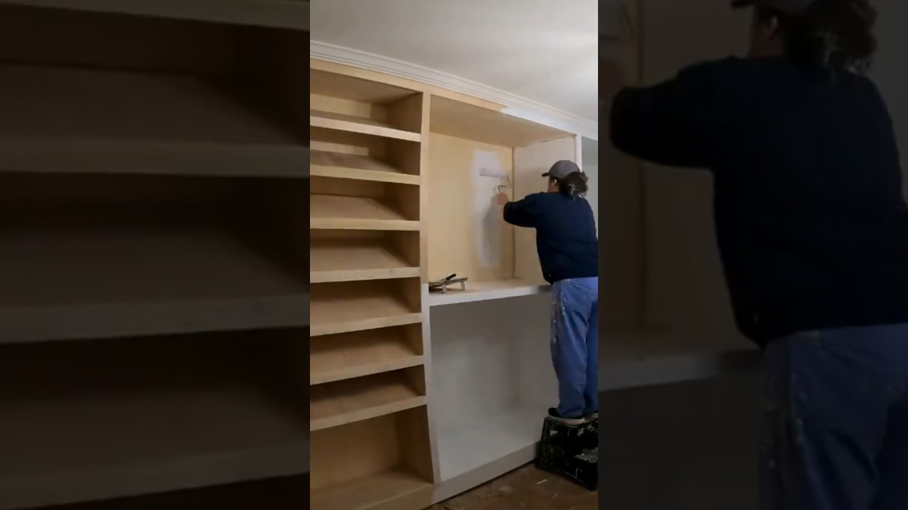 Создание гардеробной с нуля #closetdesign #diy