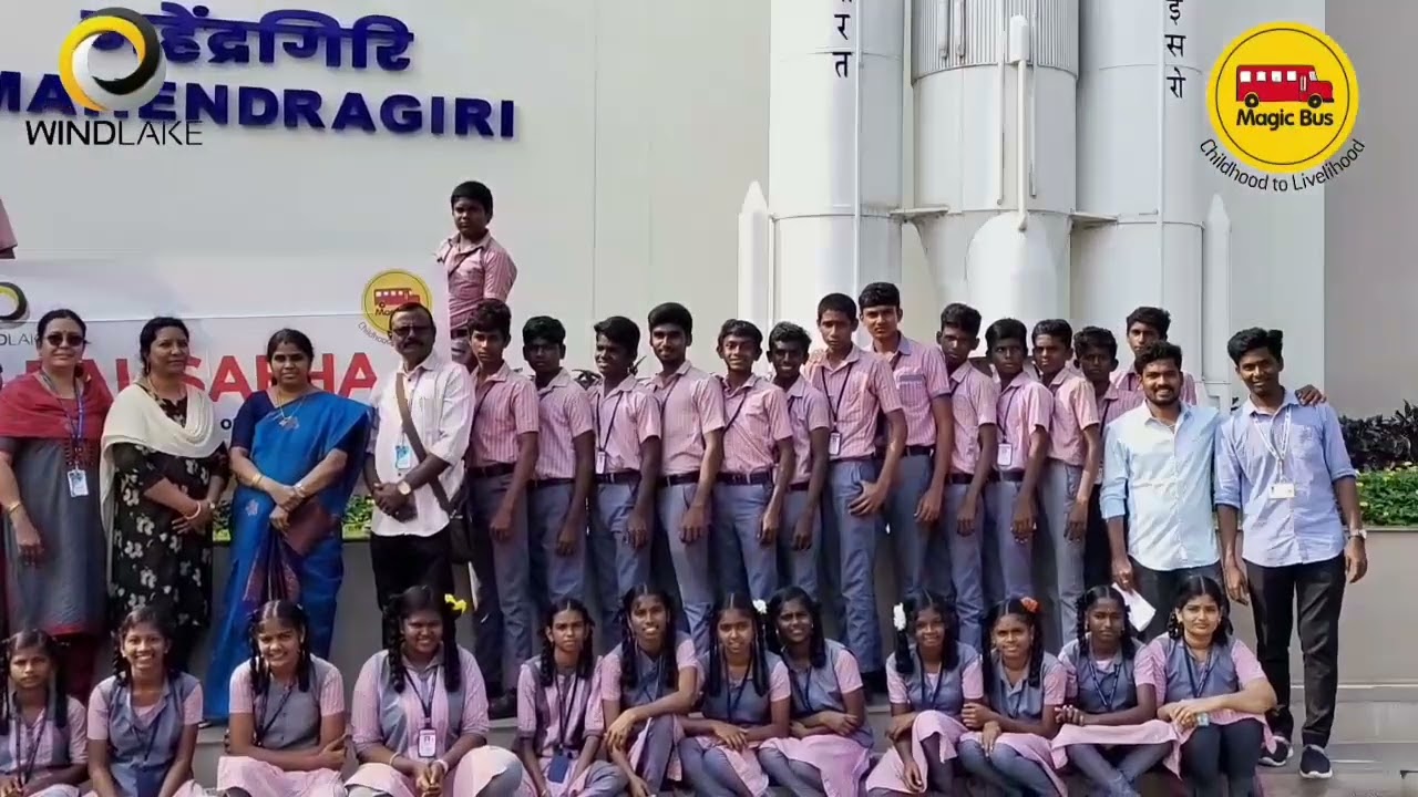 Exposure Visit to ISRO, Mahendragiri | Government High School, Tharuvai | Sponsered by Magic Bus