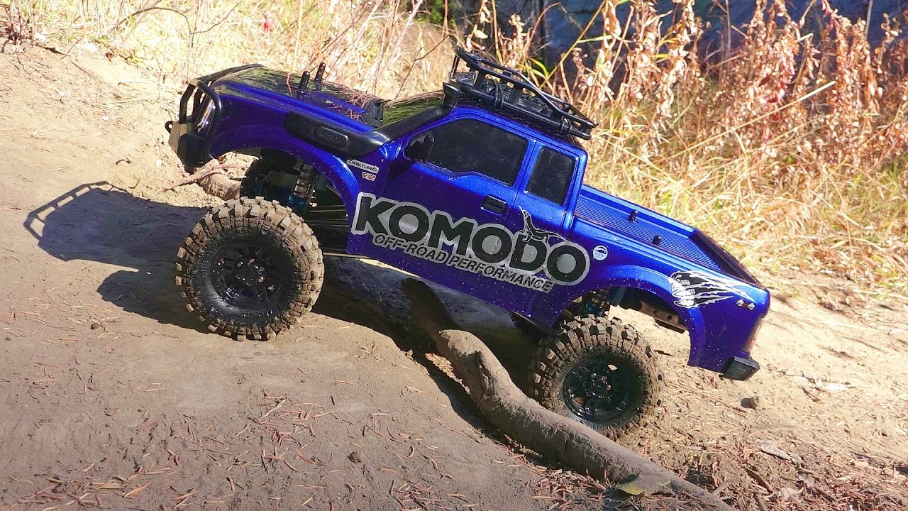 RC ADVENTURES - G Made Komodo 4x4 1/10 Electric Trail Truck - King Shock Upgrade PART 2