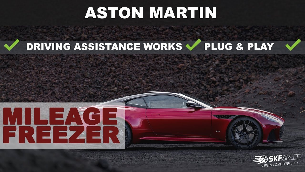 NEW: ASTON MARTIN |  MILEAGEFREEZER  | THREE NEW MODELS |  KILOMETERSTOPPER