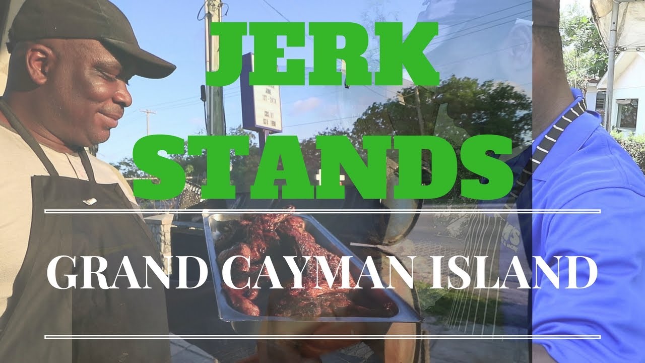 Travel Grand Cayman Island Best Food Stands Jerk Chicken 2017