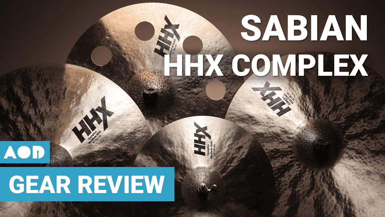Sabian HHX Complex Cymbals | Drum Gear Review